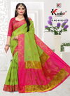 Ridhima 6103  Latest Fancy Casual Wear Designer Rich Look Exclusive Cotton Printed  Pallu  Saree Collection